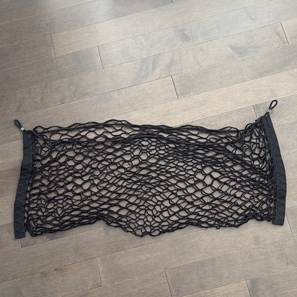 Black Vehicle Cargo Net, Car SUV Truck Trunk Storage, Groceries Travel Luggage